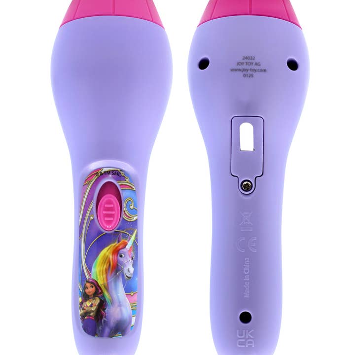 Joy Toy - Wholesale Night Light - Kids & Baby - UNICORN ACADEMY PROJECTION FLASHLIGHT WITH 4 DESIGNS1