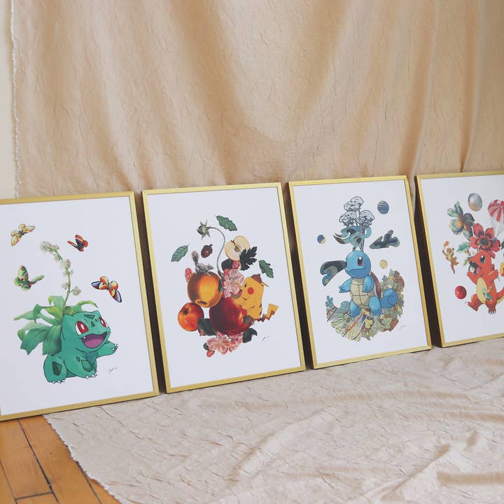 Clever Clippings - Wholesale Art Print - Pokemon inspired: Charmander Fire Type - Balance of Life4