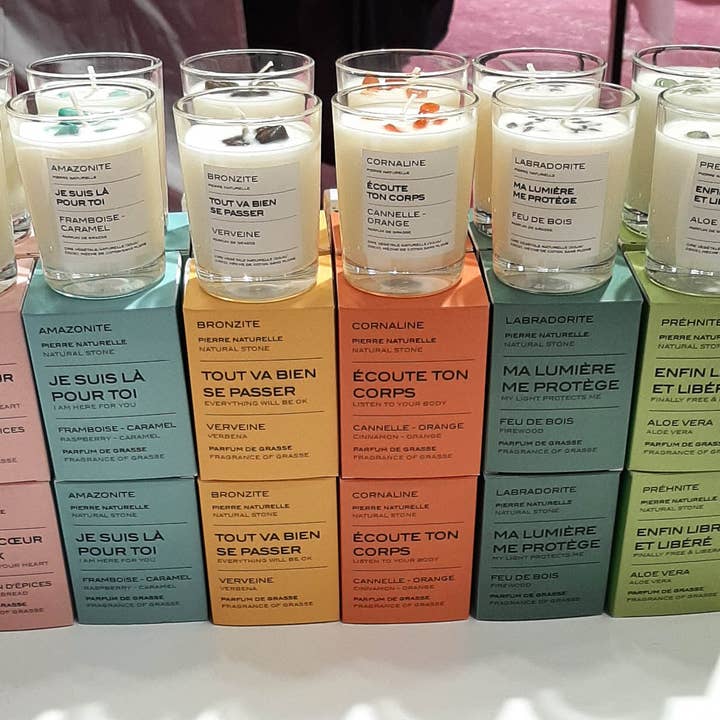 Set med 6 doftljus, 75 g vardera för wholesale av life on venus