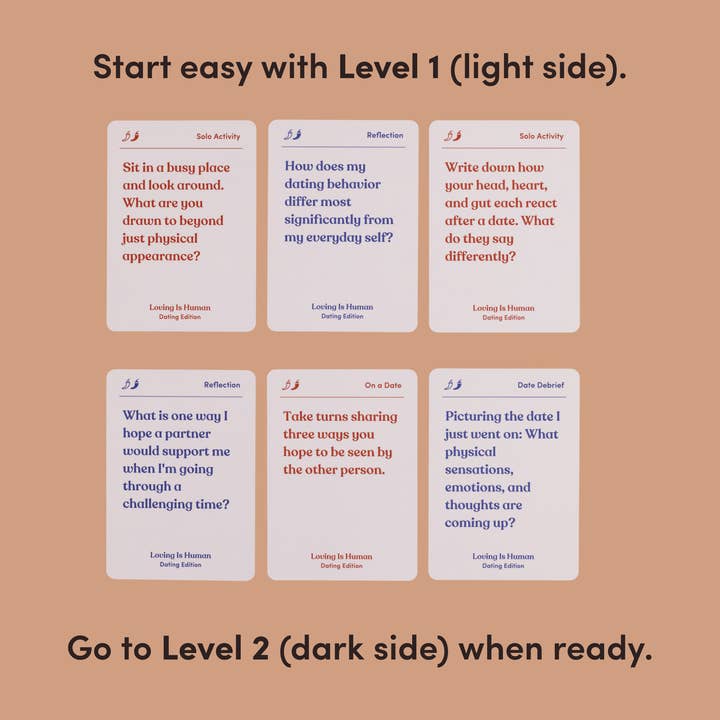 Parents Are Human | Card Games for Family, Love, & Healing - Wholesale Card Game - Loving Is Human (Dating Edition)6