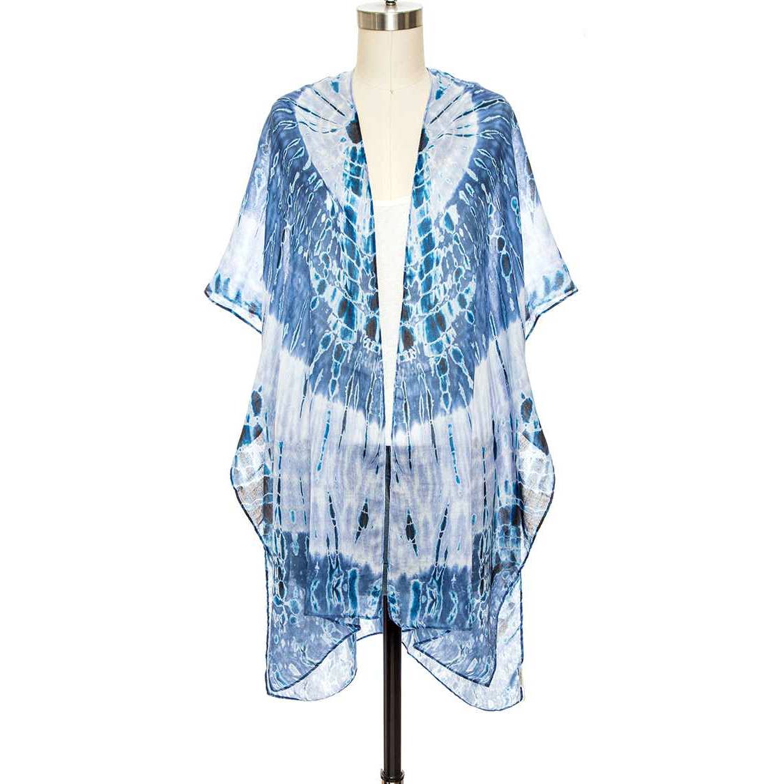 Artini Accessories - Vente Kimono – femme - Cardigan kimono imprimé tie-dye2
