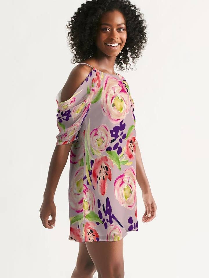 TULIP THE PERFECT LOVE | Abito a trapezio con spalle scoperte per la vendita all'ingrosso da parte di Byheart Design Sweden