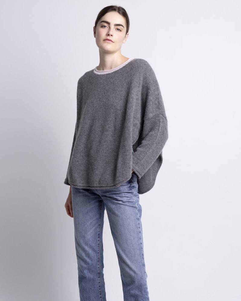 QUINN - Venta al por mayor Jersey de punto - Mujer - Poncho de cachemira Rachel2