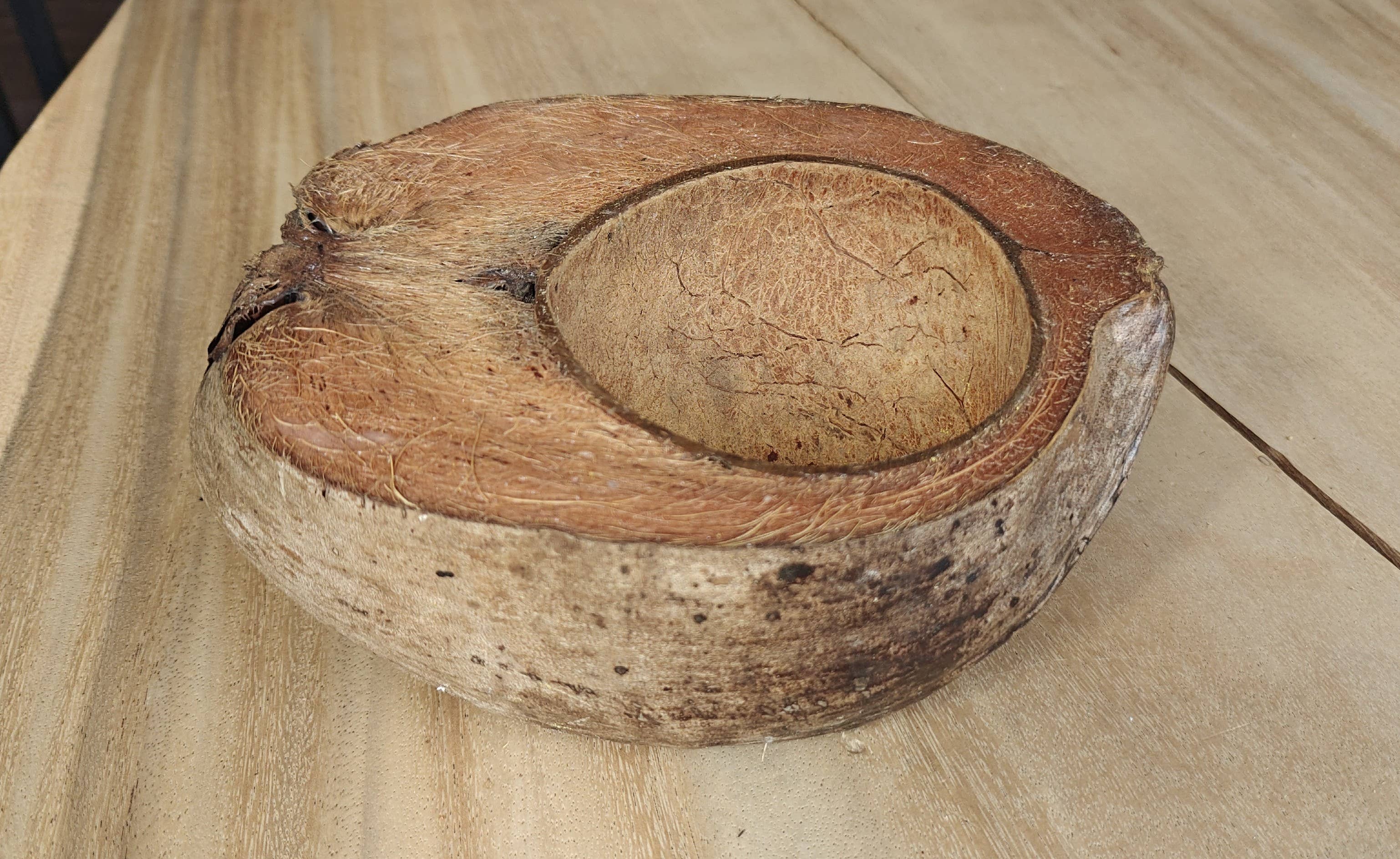 Product Import Holland - Wholesale Decorative plate/dish/bowl - Natural coconut bowl - coco half - Ibiza - bohemian0