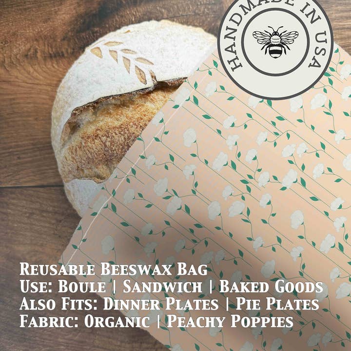 Five Oaks Farm – Großhandel Verpackung/Beutel zur Aufbewahrung von Lebensmitteln – Brotbeutel | Bienenwachsbeschichtet37