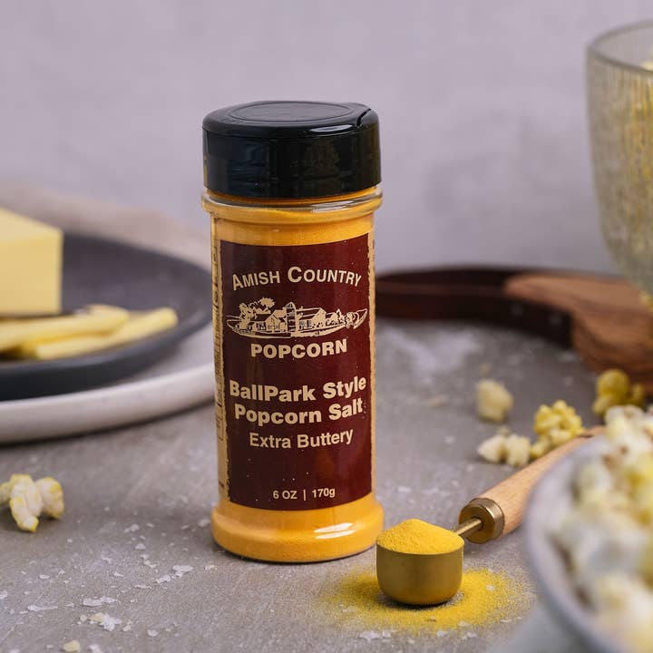Amish Country Popcorn - Wholesale Salt - 5.5oz. Ballpark-Style Popcorn Salt