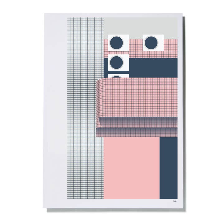 Tokyo bouwt 1 A3-print PRA3-TOK1 voor wholesale door Laura Knight Studio