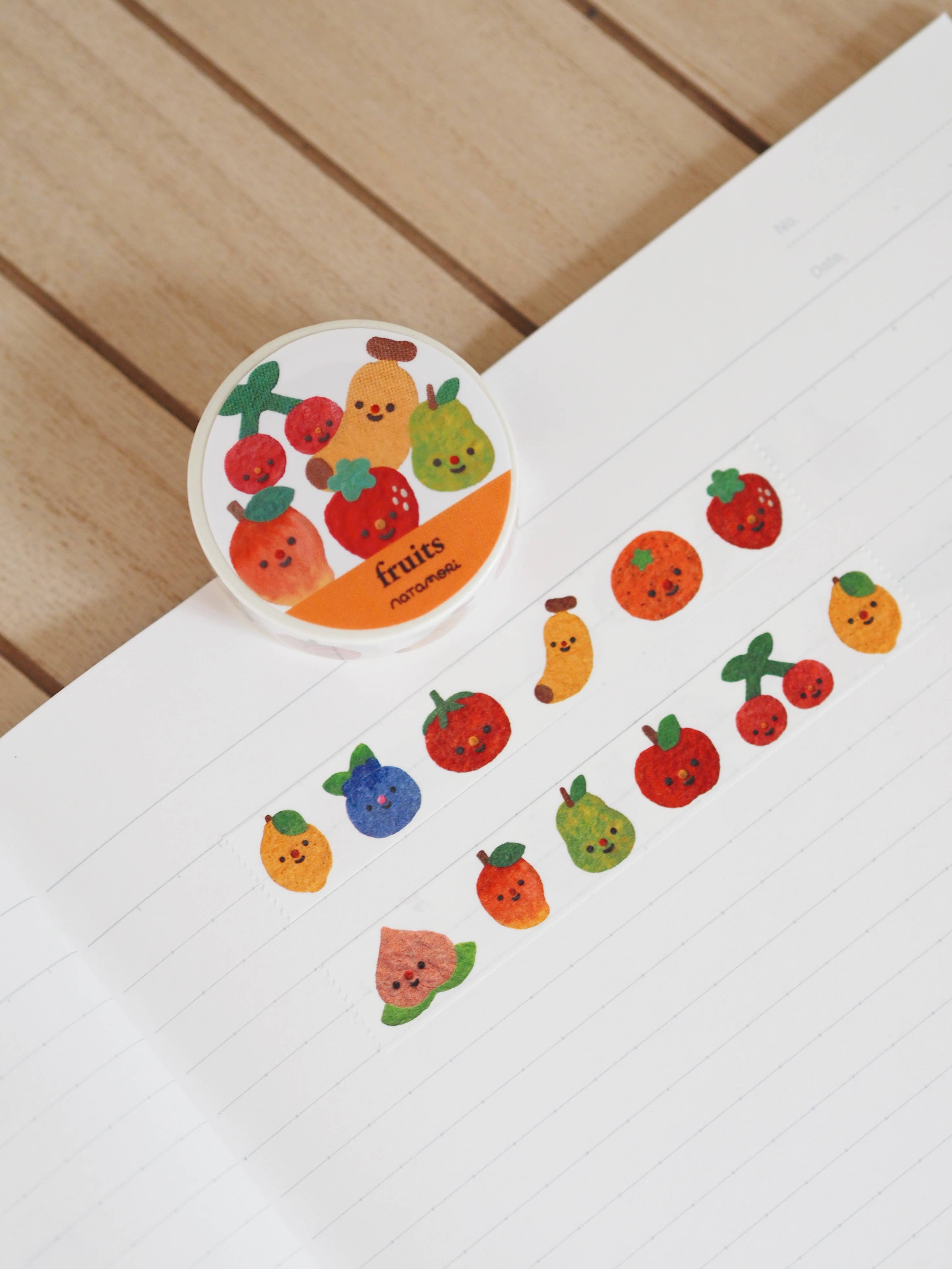 natamori - Wholesale Washi Tape - fruits • washi tape3