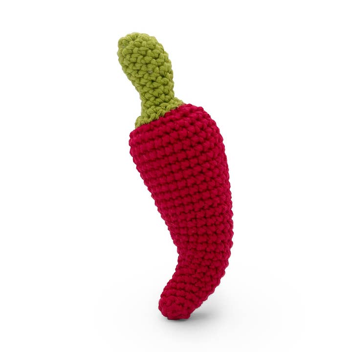 Sonaglio Peperoncino - B2B - 5 pezzi per la vendita all'ingrosso da parte di MYUM - THE VEGGY TOYS