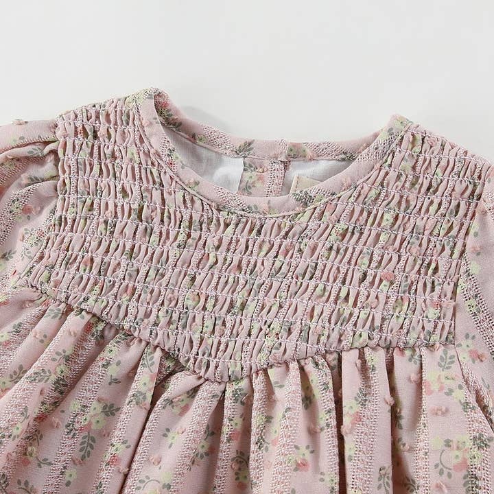 MaMer - Wholesale Dress - Kids - Olivia Dress: 6-12M, 1-2Y, 2-3Y, 3-4Y, 4-5Y, 5-6Y
