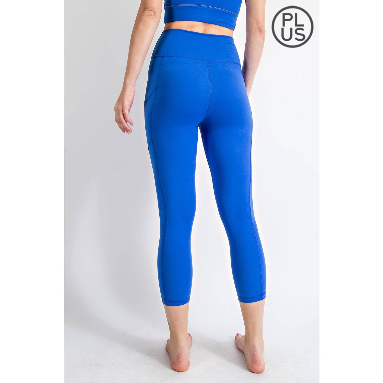 Rae Mode - Wholesale Athletic/Lounge Leggings - Women's - PLUS SIZE V WAIST CAPRI LENGTH LEGGINGS35