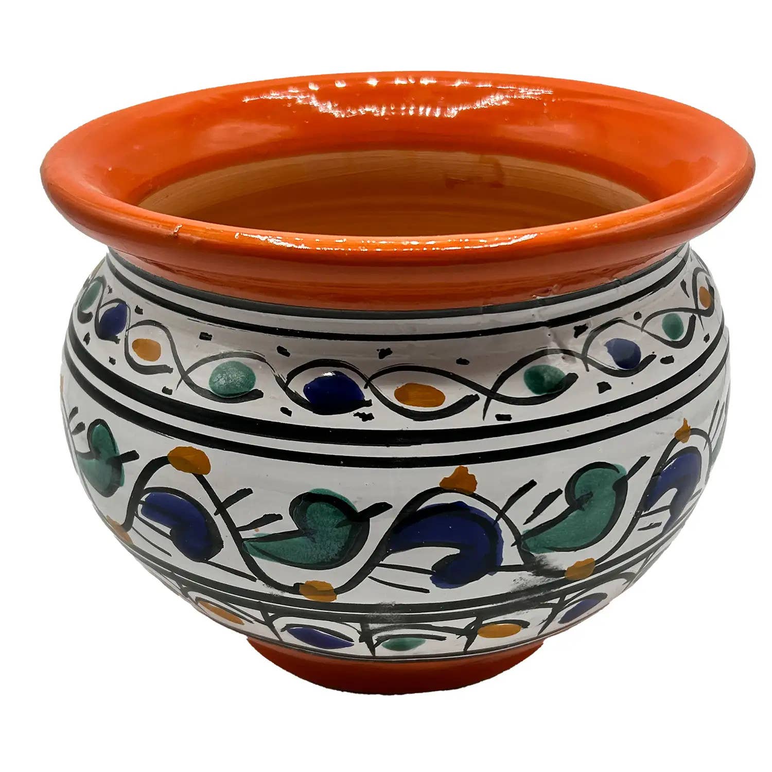 Etnico del Mondo - Wholesale Plant Pot - Berber Cachepot Vase Ceramic-Tunisian Craft #13