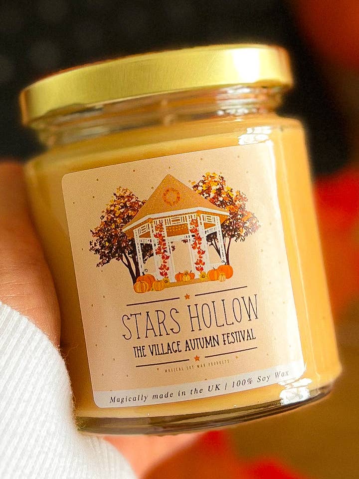 The Hollow Autumn Festival Gilmore Inpsired Candle for wholesale by Walts Waxes