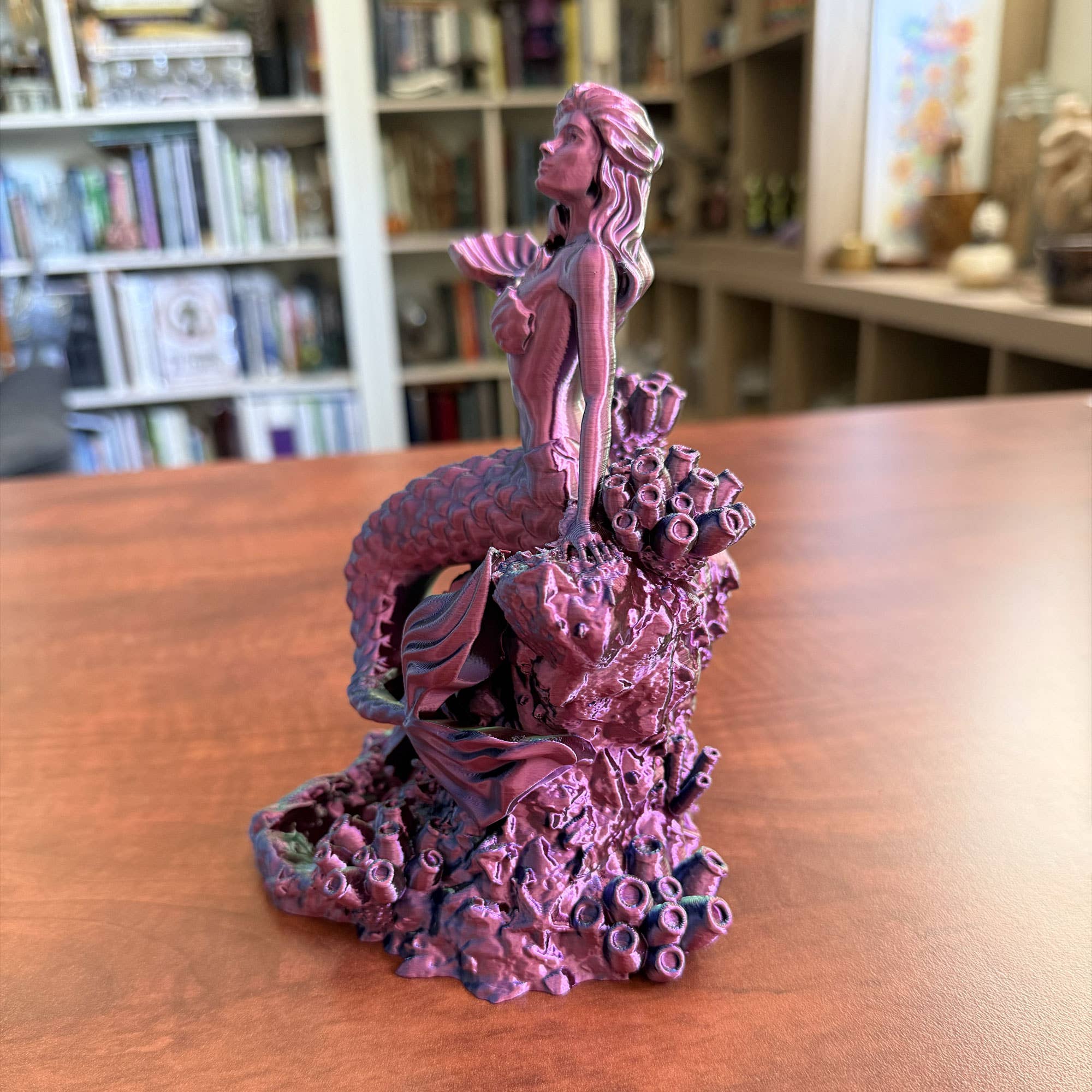 American Carver LLC - Vente Dé - Tour de Dés Sirène | JdR, D&D, Pathfinder, CdC3