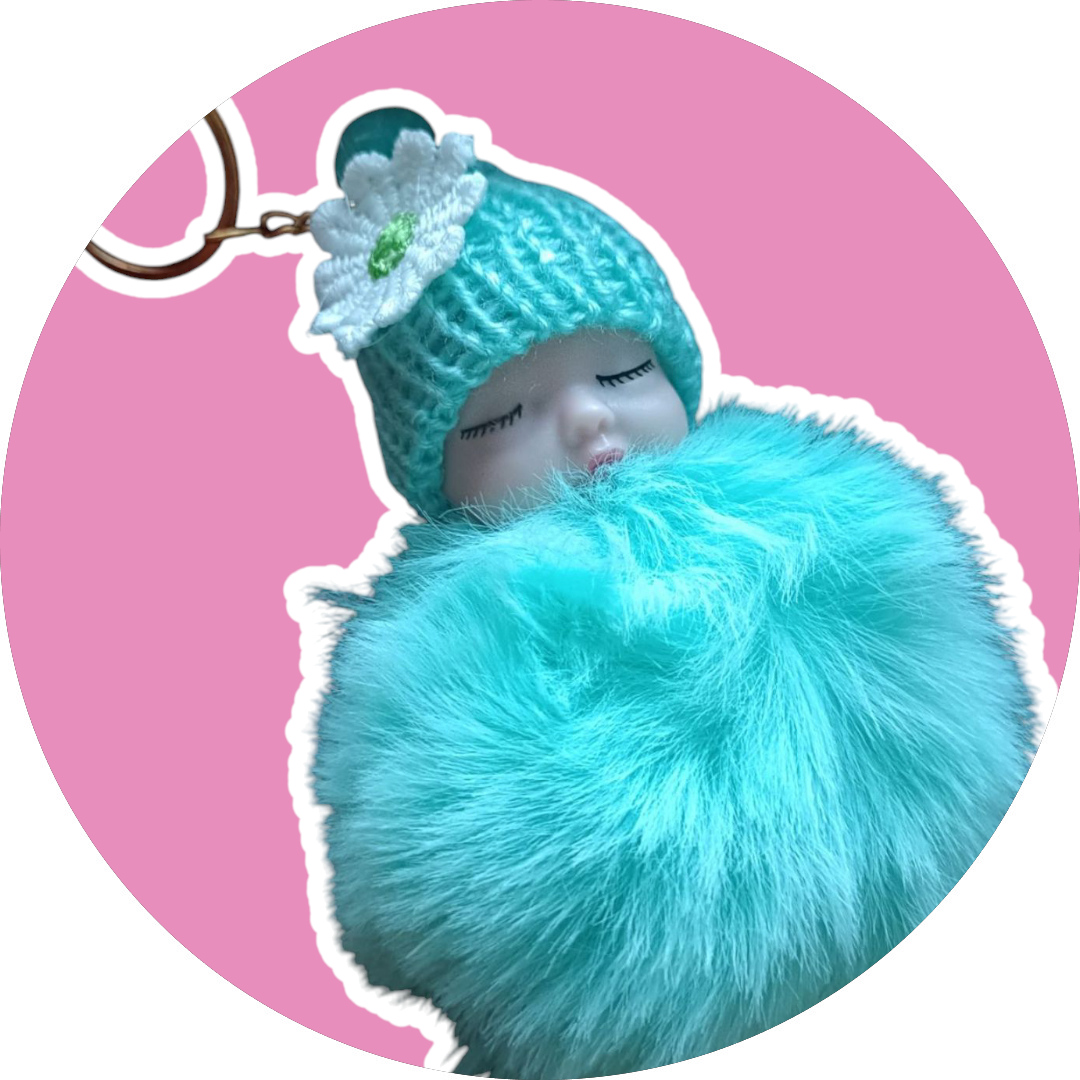 Kids4trendy - Wholesale Keychain - Kids - handmade keychain with a doll20