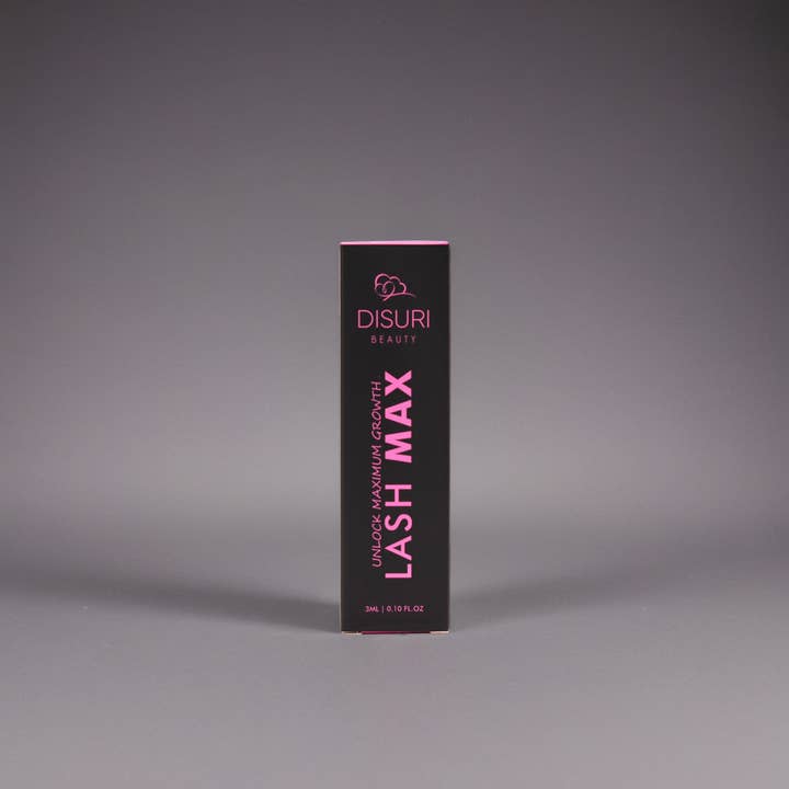 DISURI Beauty - Wholesale Eyelash/Brow Serum - Lash Max: Unlock Maximum Growth | Eyelash Enhancer Serum with Hyaluronic Acid