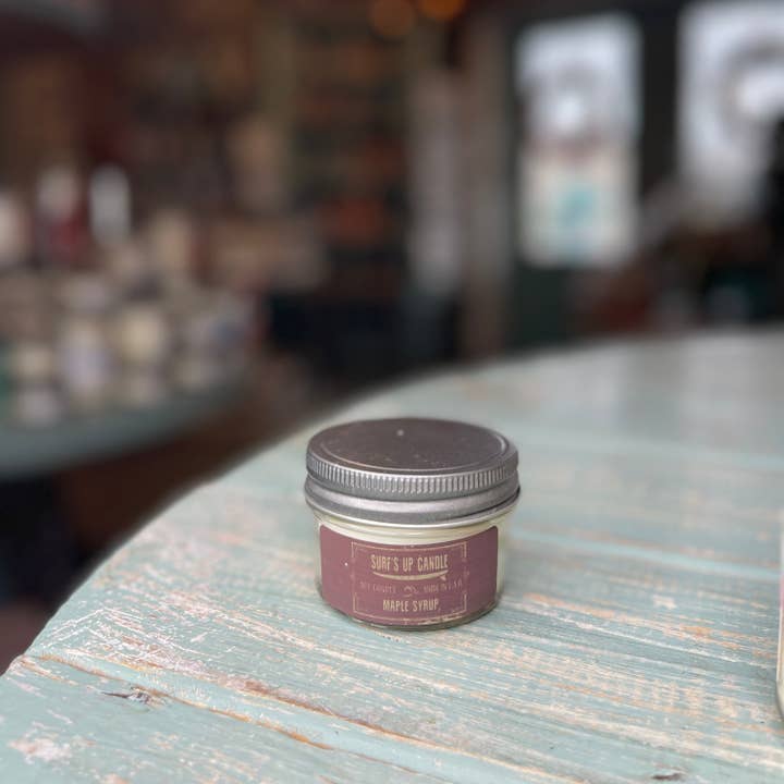 Surfs Up Candle – Engroshandel Glaslys – Maple Sirup Mason Jar Candle - Original Samling3