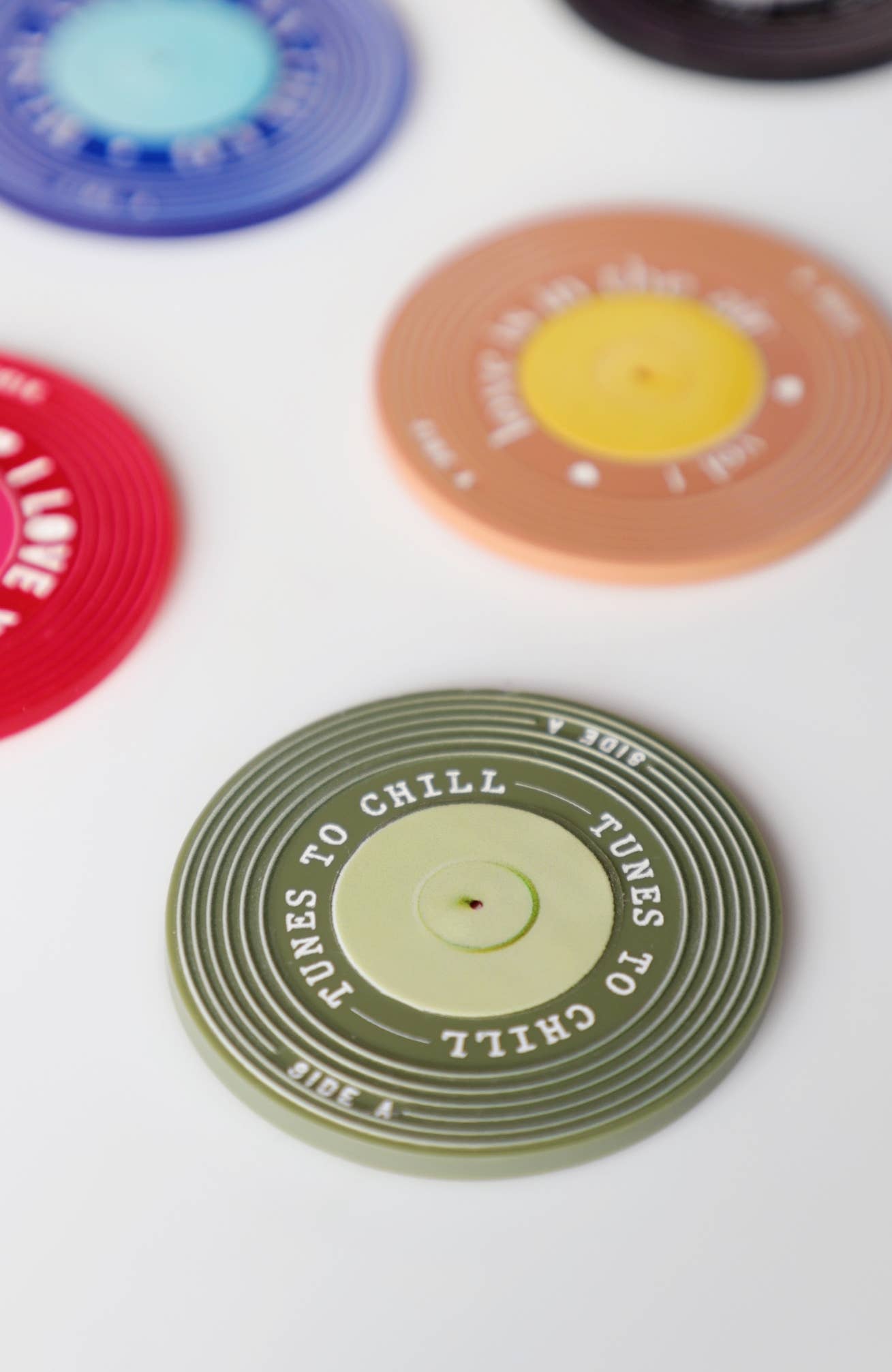 Rock Laser Scissor Studio - Wholesale Magnet - Scannable Vinyl Record Magnet Disk w NFC Tag Spotify Youtube8