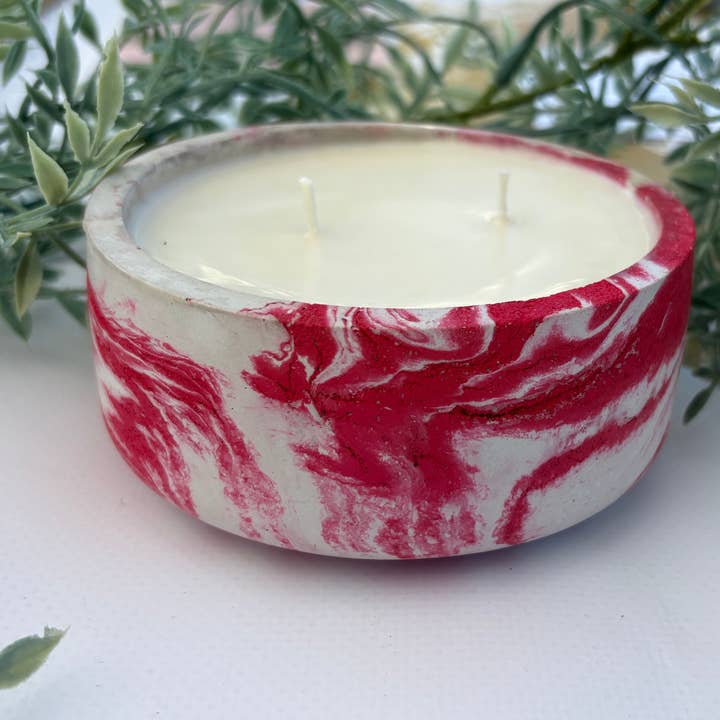 Cypress Lemon Apricot Wax candle for wholesale by Light of the World Candle Studio