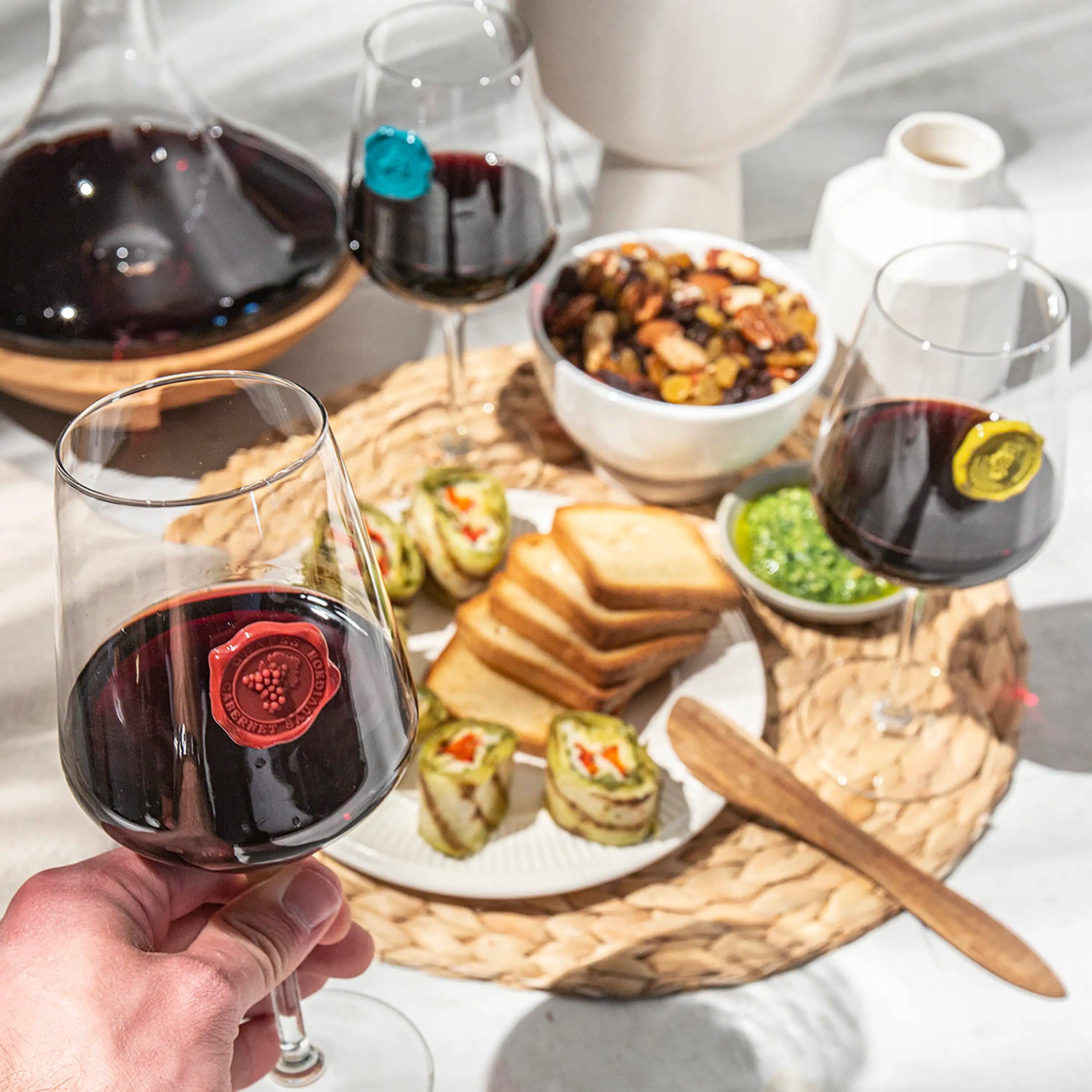 Vacu Vin - Wholesale Wine/Cocktail Glass Markers - Glass Markers Classic3