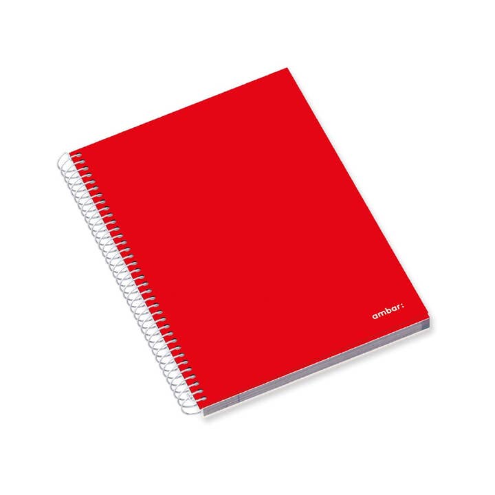 ambar: - Vendita all'ingrosso Quaderni - Quaderno a spirale Ambar School A5 con righe2