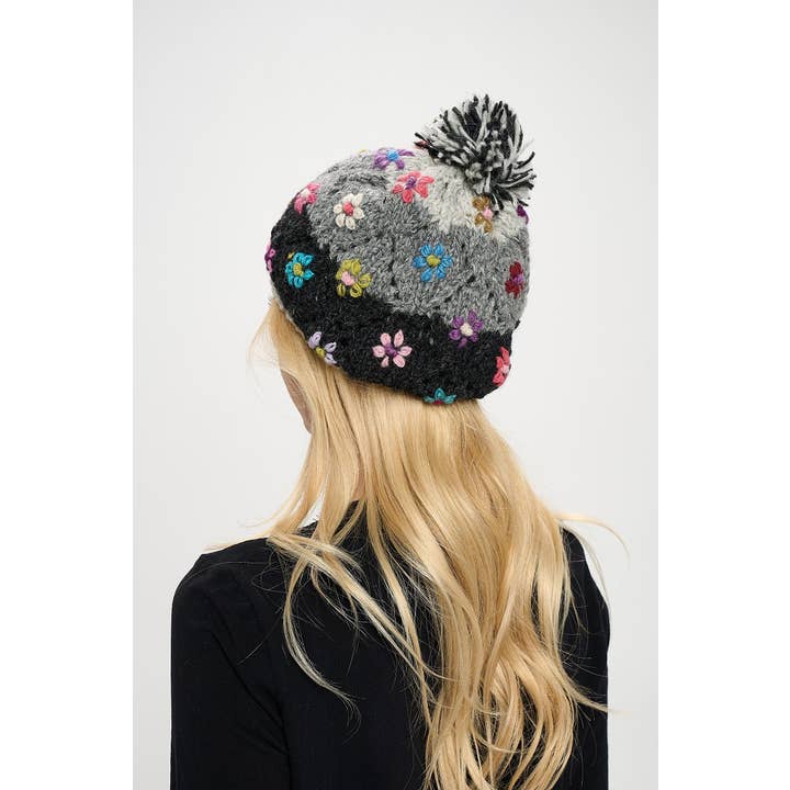 Kathmandu Imports - Wholesale Beanie - Women's - Women's Wool Accessories Sets (WL-283PK)2