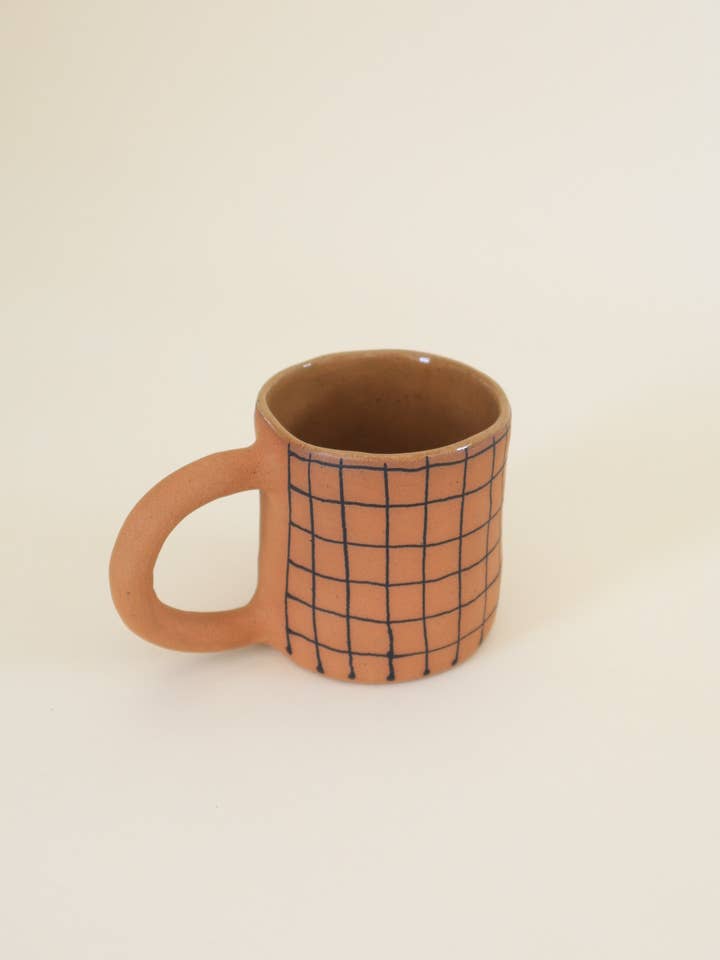 Grid Mug for wholesale by Melville Ceramics