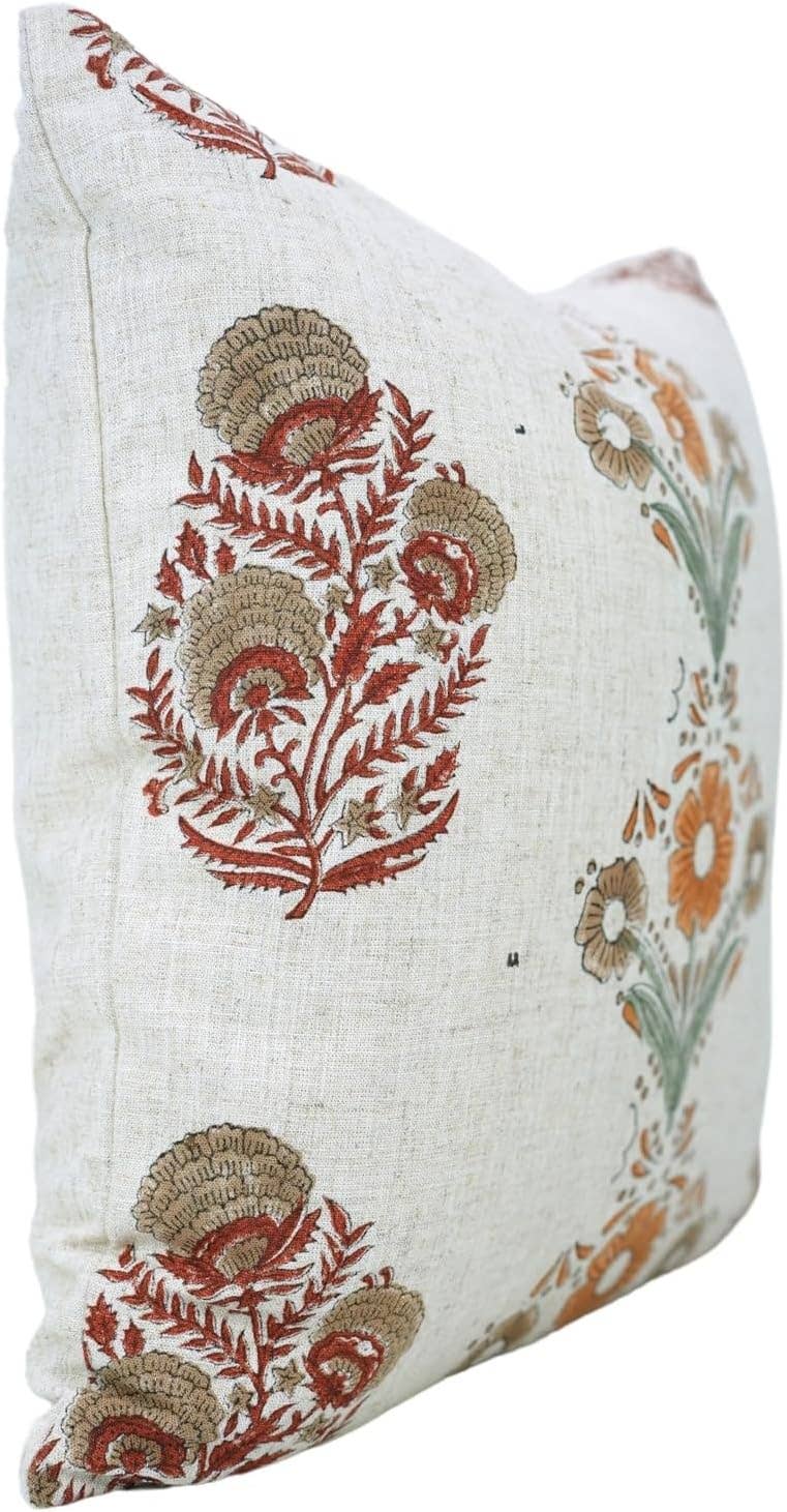 Fabdivine - Wholesale Throw Pillow Cover - Boho Desgin Viscose Linen Pillow Cover - Vanshika Mohini1