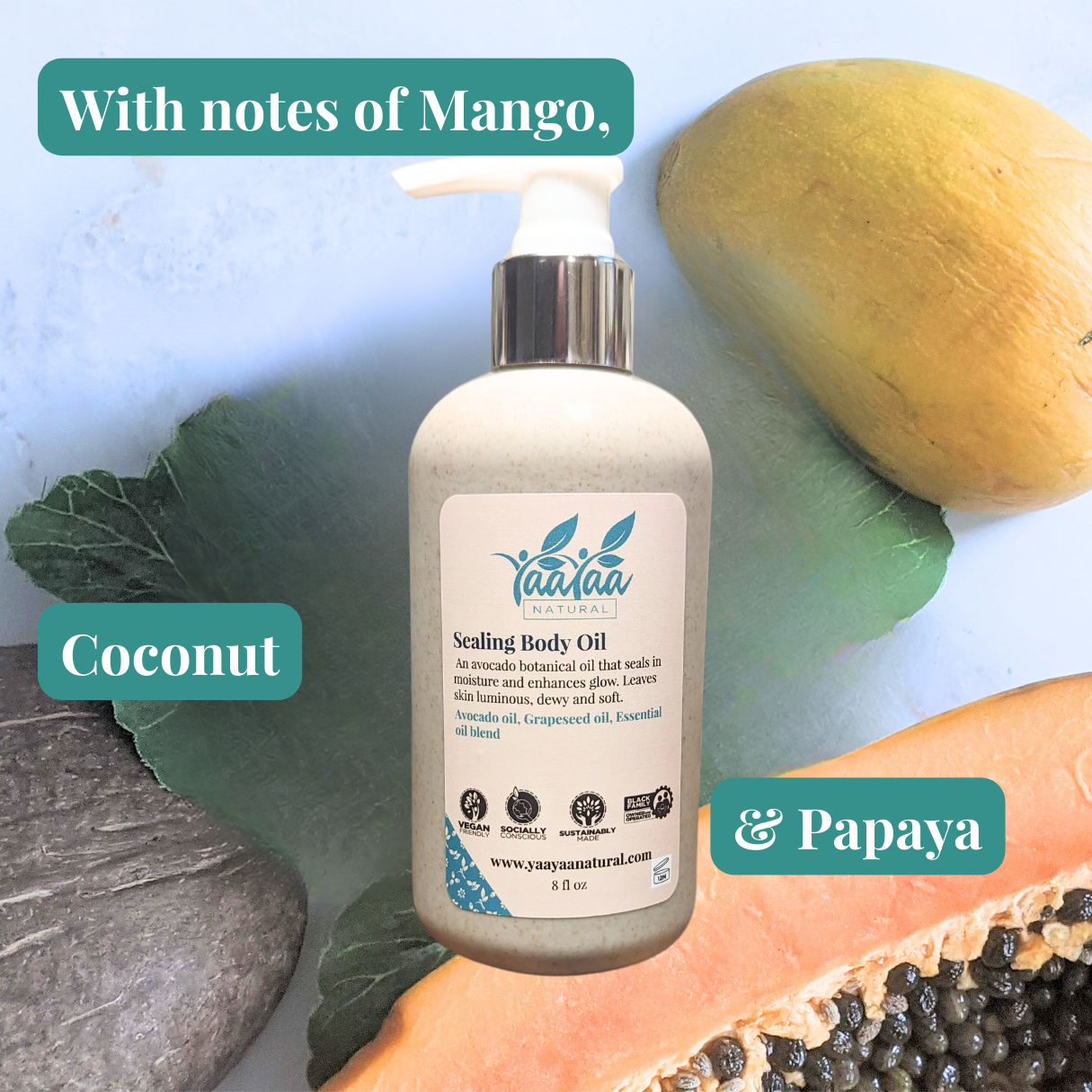 YaaYaa Natural - Wholesale Bath/Body Oil - Moisture Sealing Dry Body Oil5