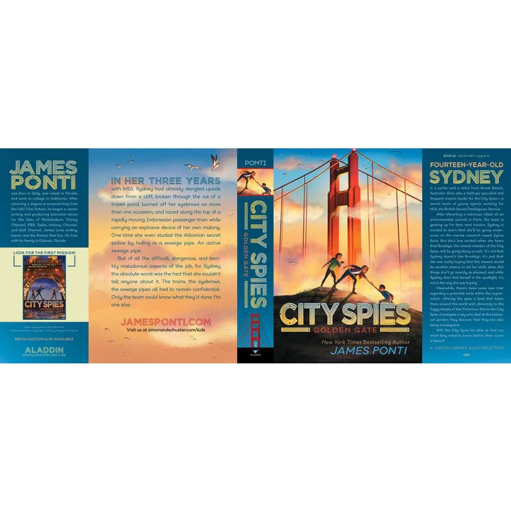 Simon & Schuster - Wholesale Middle Grade Book (9-12) - Golden Gate by James Ponti1