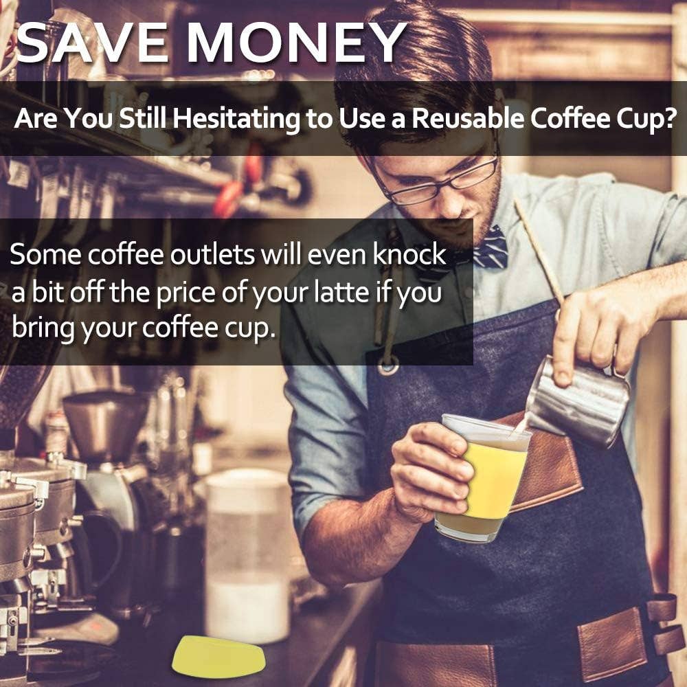 1 confezione (colori Mix & Match) Tazza da caffè con coperchi, tazze da viaggio in vetro per caffè in vendita all'ingrosso su Faire4