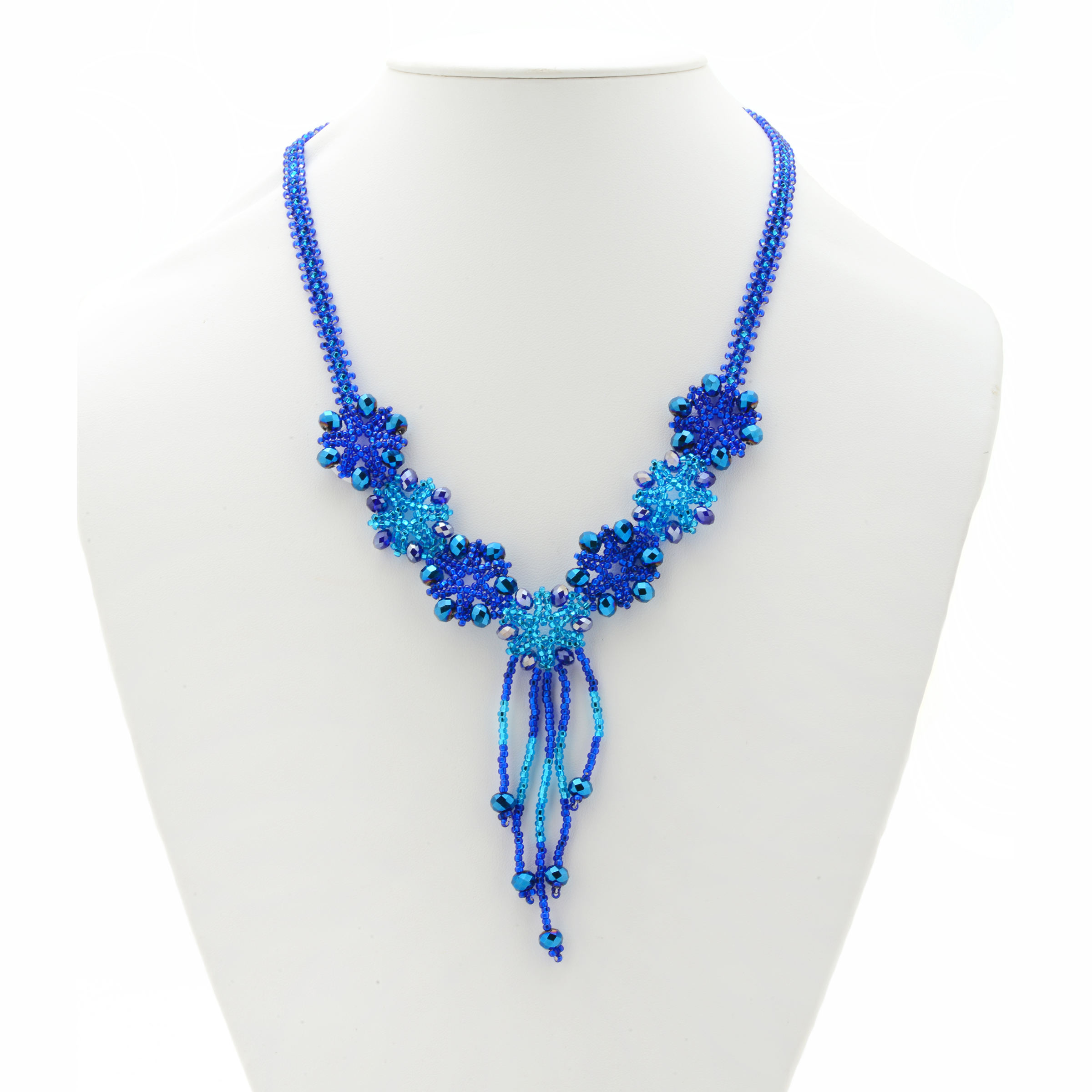 DIAMANTI DESIGNS - Wholesale Beaded/Pearl Necklace - Snowflake Necklace - Assorted Colors0