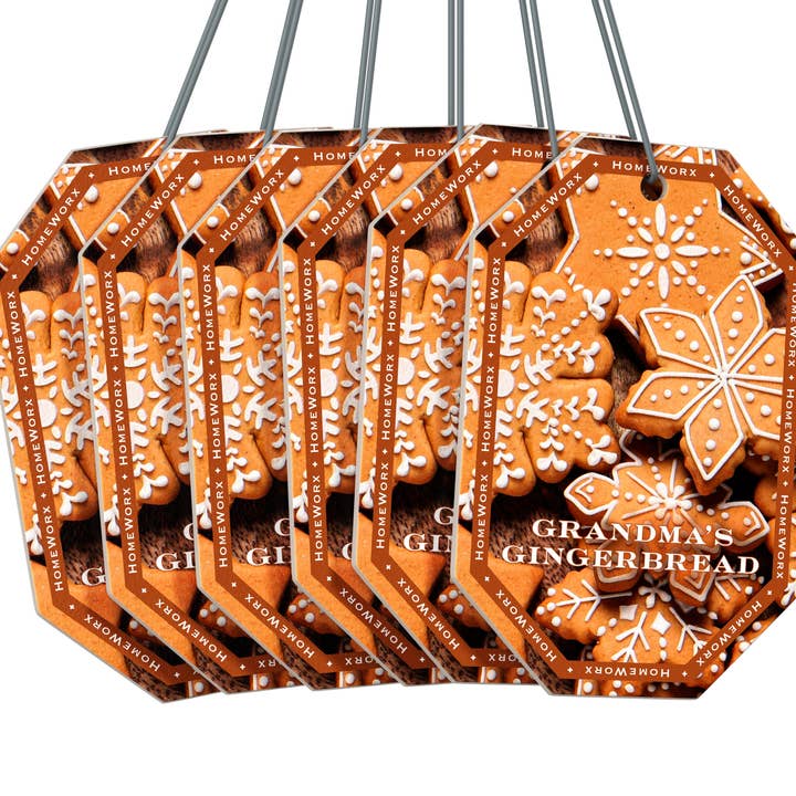 HomeWorx by Slatkin + Co. - Wholesale Car Freshener - Unisex - Grandma's Gingerbread Auto Air Fresheners
