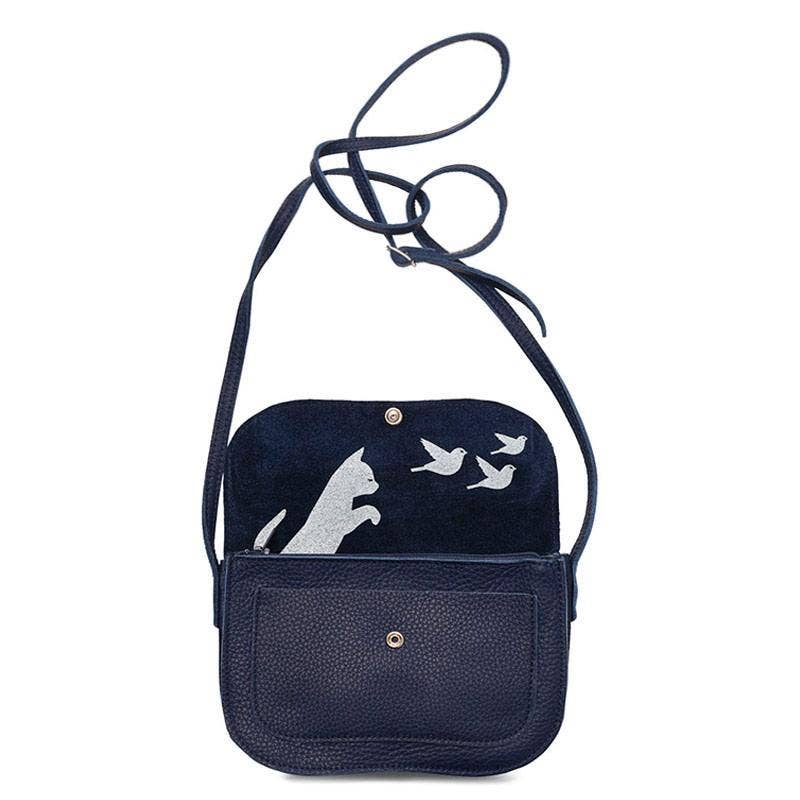 Keecie - Wholesale Crossbody Bag - Women's - Bag, Cat Chase, Ink Blue2