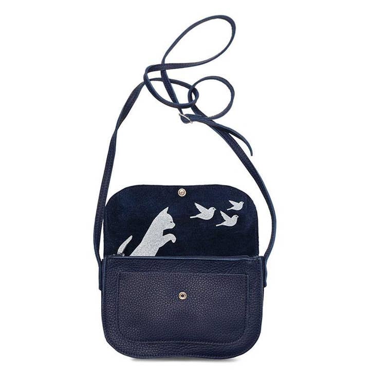 Keecie - Wholesale Crossbody Bag - Women's - Bag, Cat Chase, Ink Blue2
