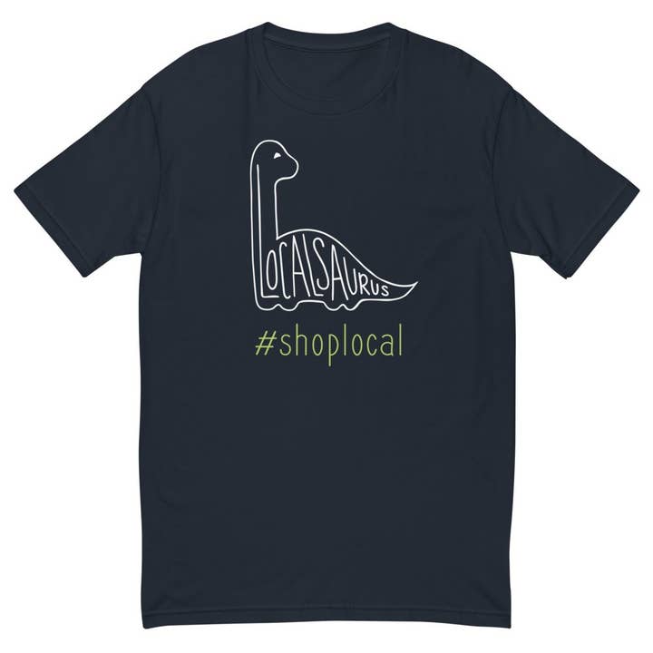 Shop Local T-shirt for wholesale by Localsaurus