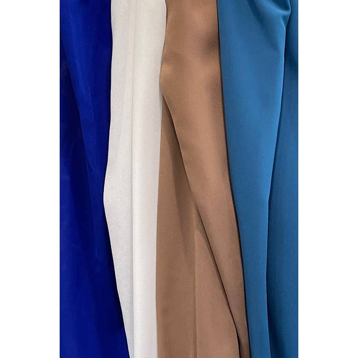 Curve Market - Wholesale Blouse - Women's - PLUS SIZE CHIFFON OFF THE SHOULDER SURPLICE TOP1