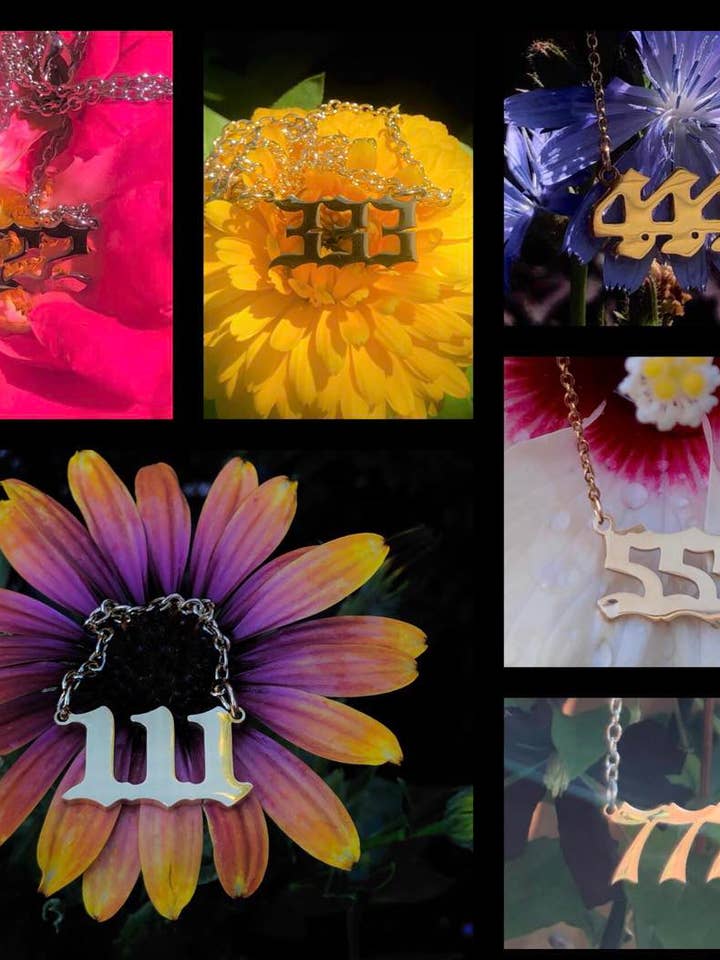 Numerology Necklace for wholesale by Cunning & Kind