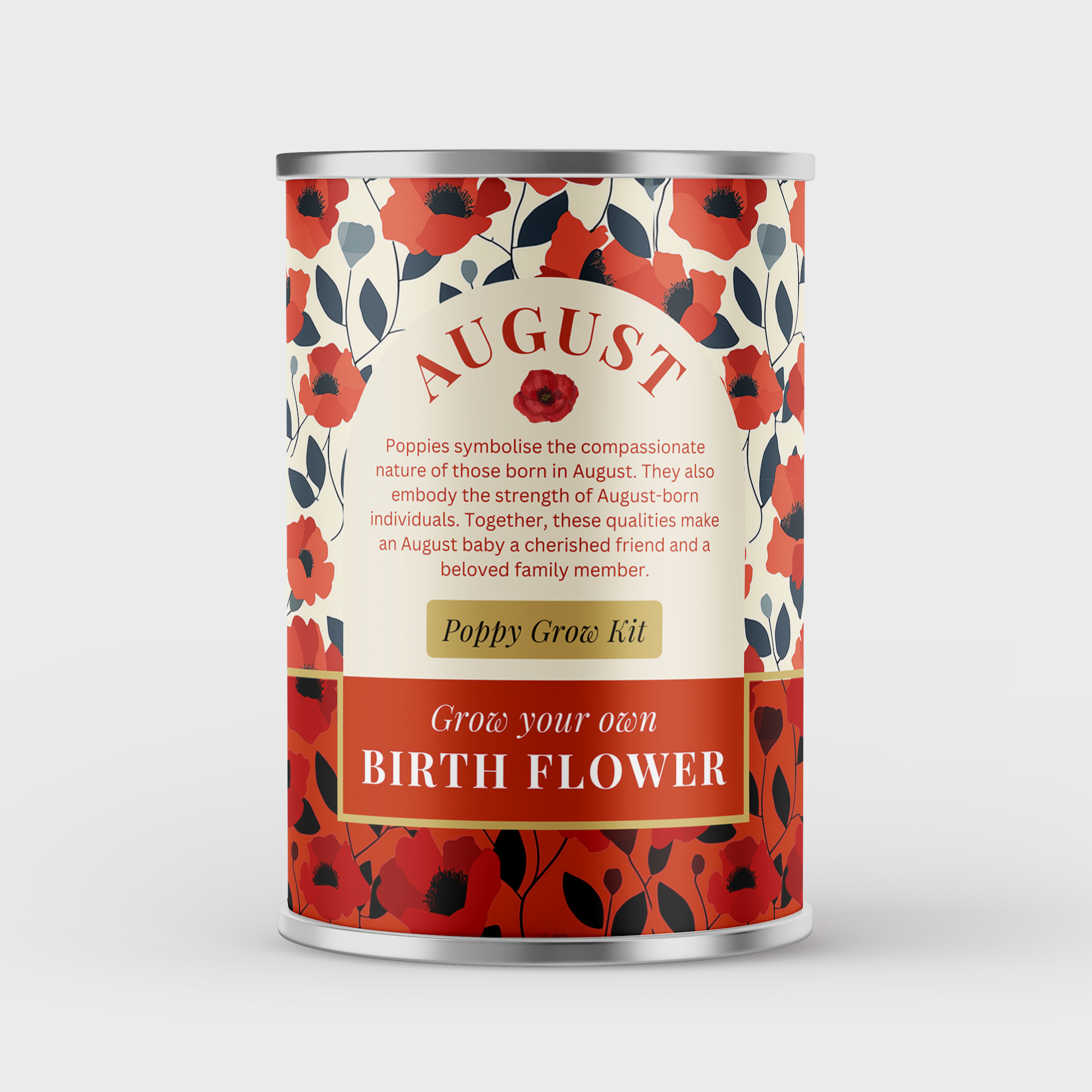 Alphabet Gifts – wholesale Plant seeds – August Birth Flower - Personalised Grow Your Own Flower Gift3