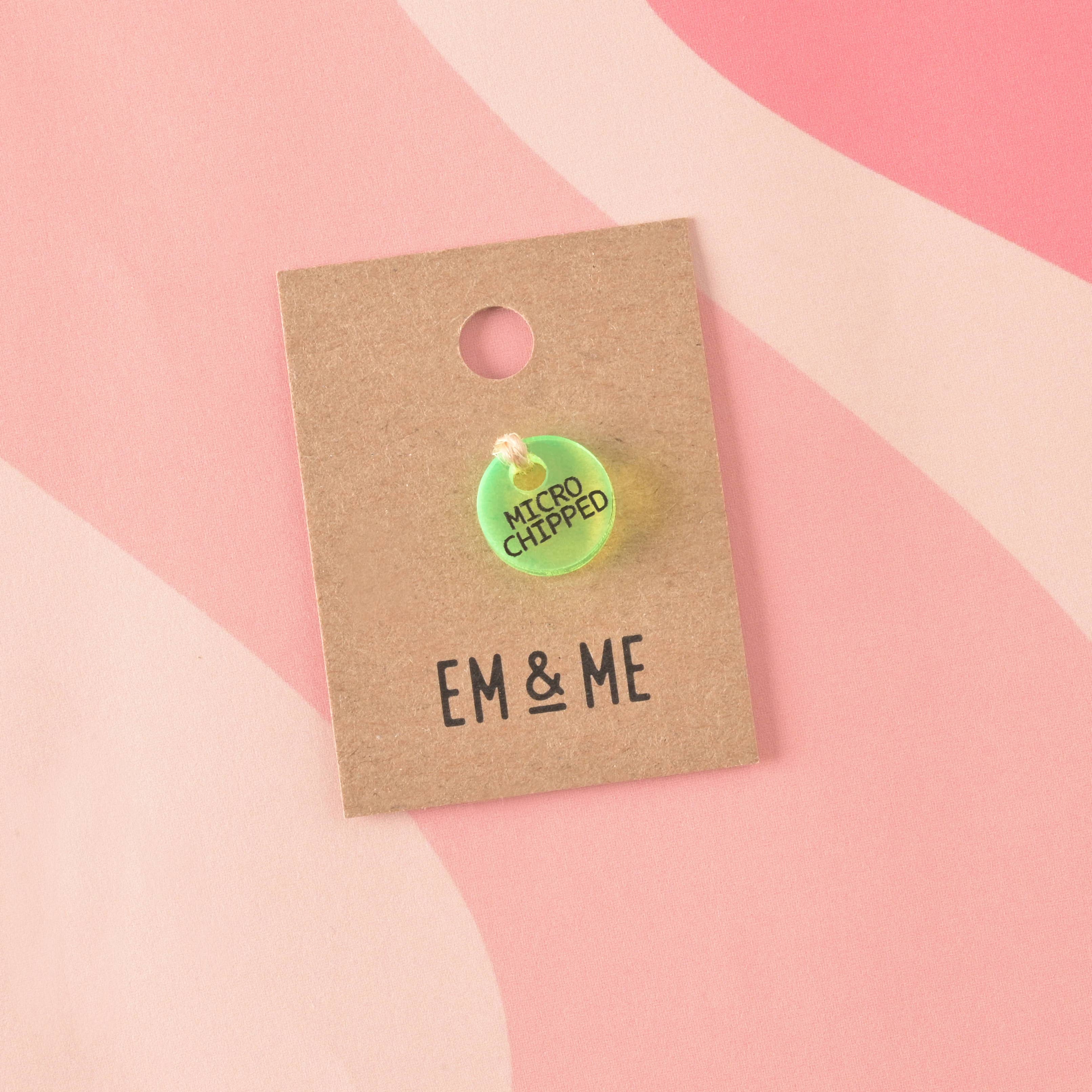 Em And Me Studio - Wholesale Pet Identification Tag - Cat/Dog - Microchipped, Seasonal Mini7