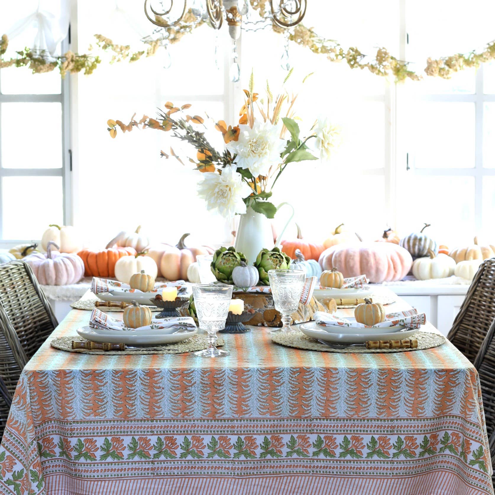 PACIFIC & ROSE TEXTILES - Wholesale Tablecloth - Tablecloth Tippit1