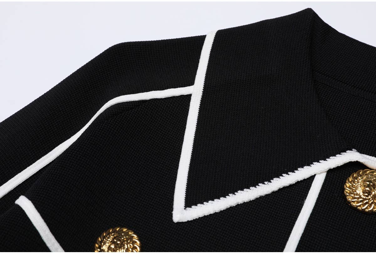 Productseeker – wholesale Top & pants set (NOT Loungewear) – Women's – SET276Y Striped Knit Cardigan Jacket and Casual Pants Set7