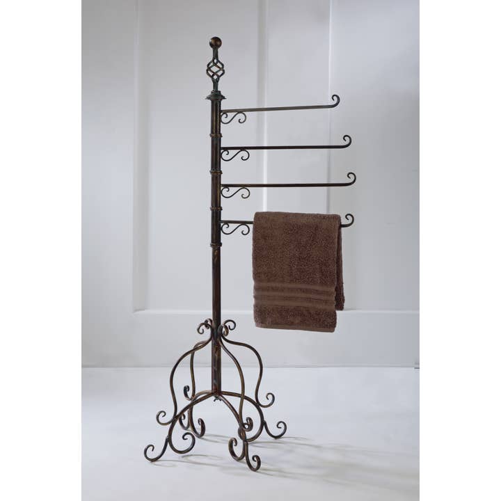 Tripar International - Wholesale Coat Rack - 4 Arm Metal Swivel Rack