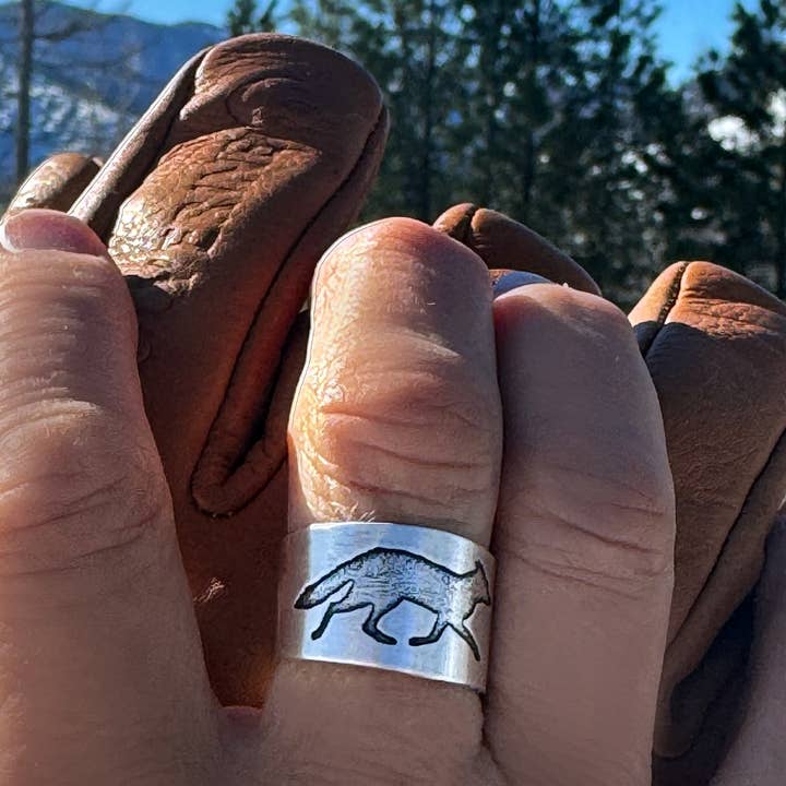 Daphne Lorna - Wholesale Band/Stacked Ring - Fox Run Adjustable Ring2