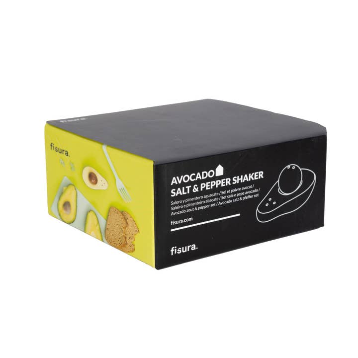 Fisura - Wholesale Salt & Pepper Shaker Set - Salt and pepper shaker Avocado4