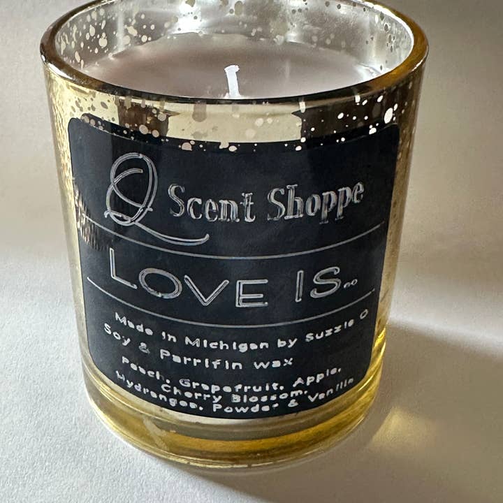 Q Scent Shoppe - Wholesale Jar/Filled Candle - LOVE IS..0