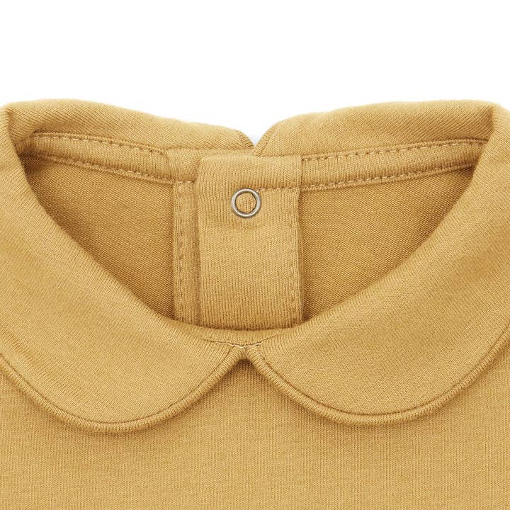 SS Bodysuit med krage i ekologisk bomull för wholesale av Vild - House Of Little