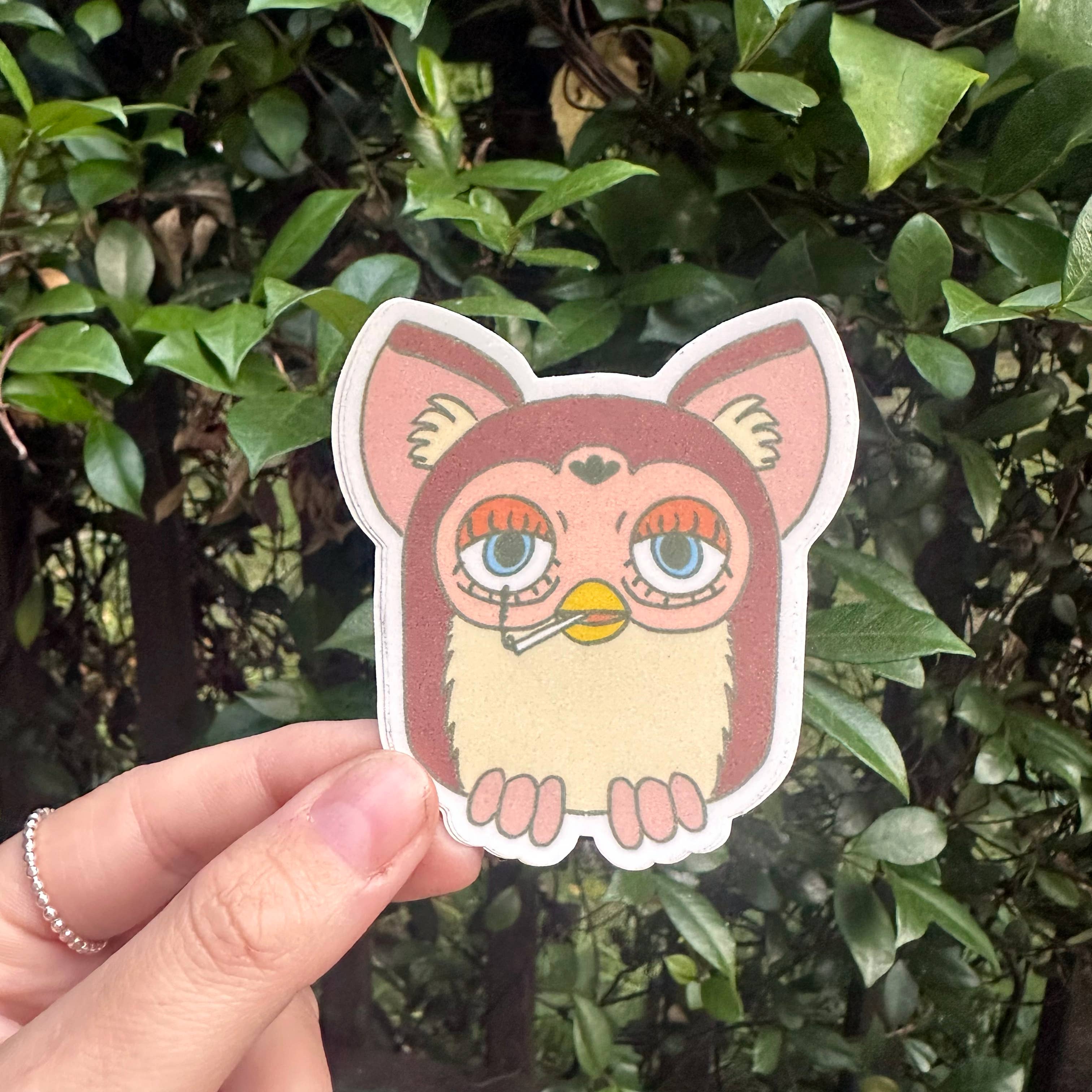 Articuh - Wholesale Sticker - Unhinged Furby Vinyl Sticker