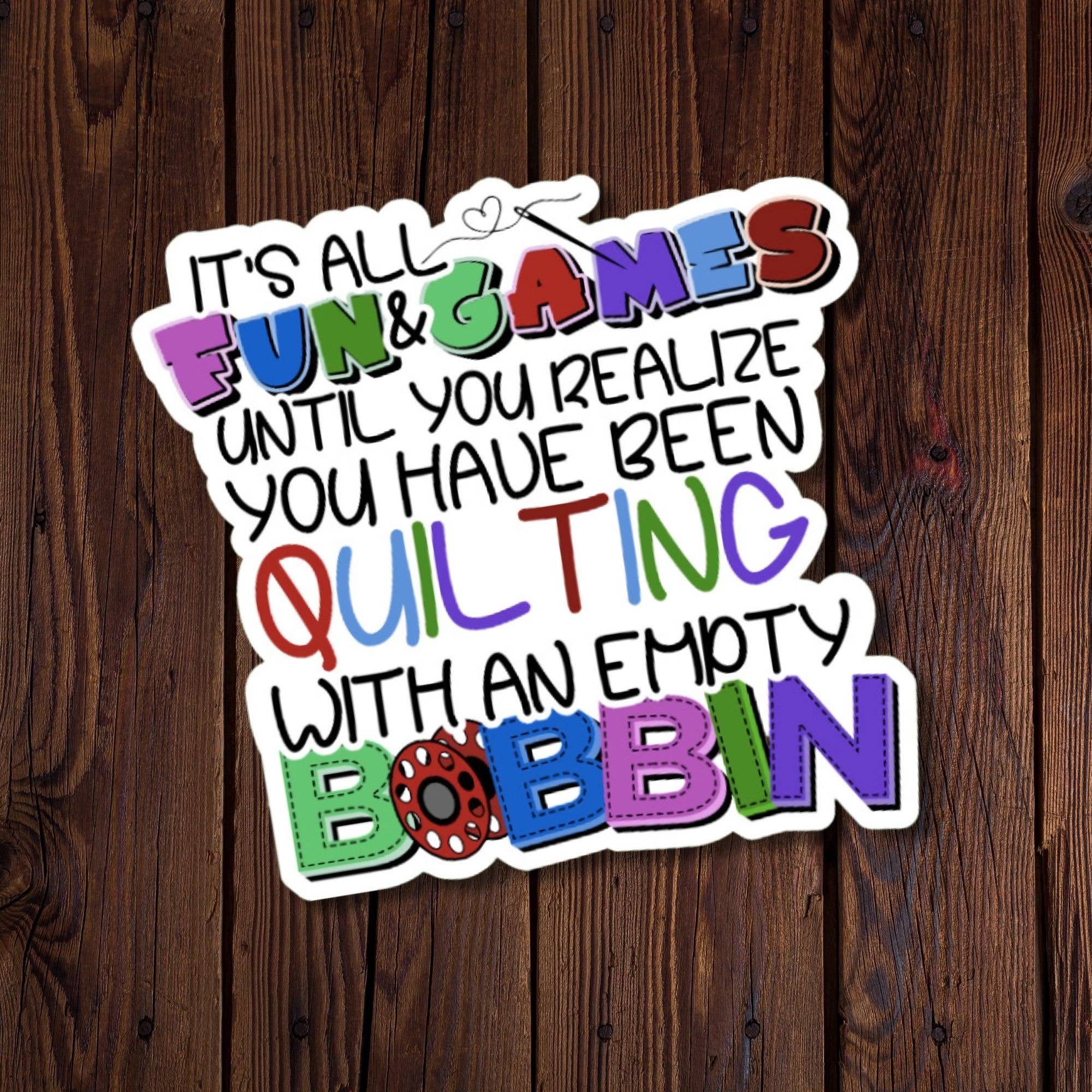 Roxanne Johnston Designs - Wholesale Sticker - Quilting Sticker Pack - Minimum Order Collection Pack8