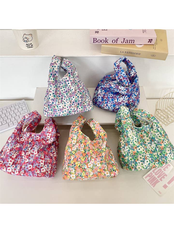 Cosbai - Mini-totebag met bloemenprint voor wholesale door Funkyrel® Atzbranding Limited